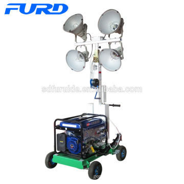 6kw Cheap Diesel Generator Led Light Tower (FZM-1000B)